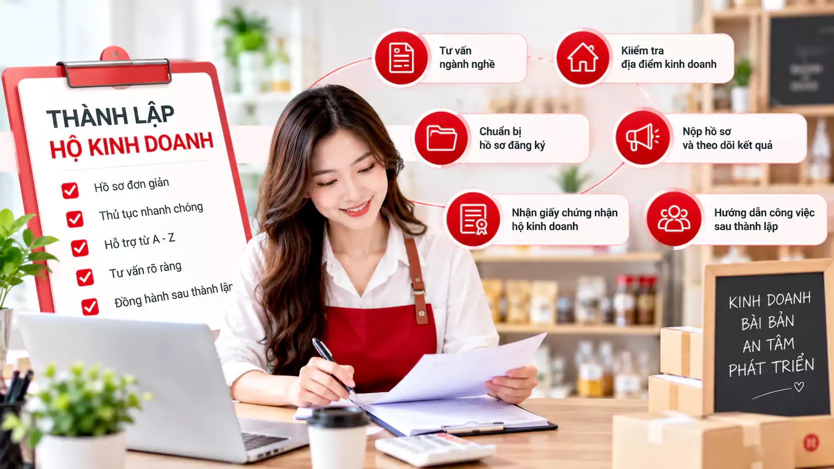 Thành lập hộ kinh doanh chuyên nghiệp